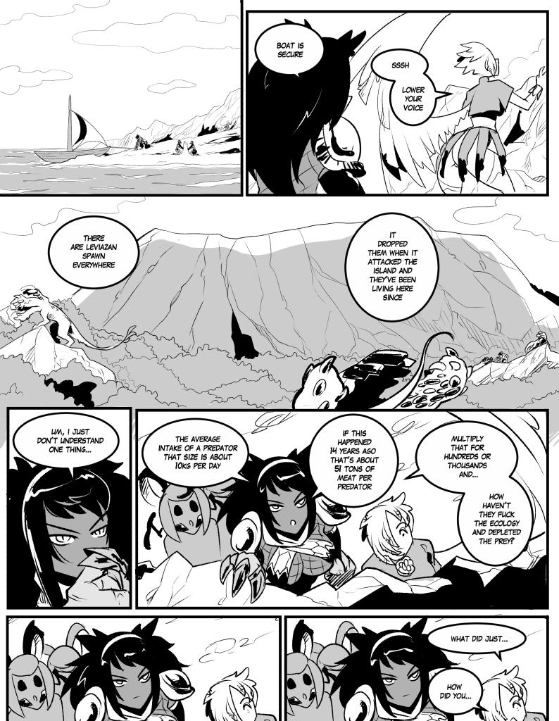 Monster girls on tour - Episode 733, Page 1: Page 733